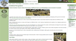 Desktop Screenshot of goldfieldsrevegetation.com.au